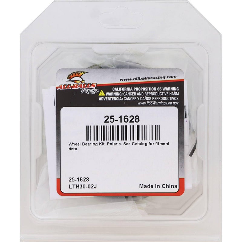 All Balls Racing Wheel Bearing Kit 25-1628 Compatible with/Replacement for Polaris General 1000 EPS 2016-2019, General 1000 EPS Deluxe, General 1000 EPS Premium 2018-2022, Brutus HD 1000 2015-2018 - Image 4